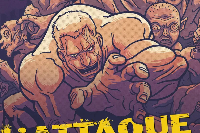 Couverture française du tome 6 L'Attaque des Titans - Before the Fall Édition colossale