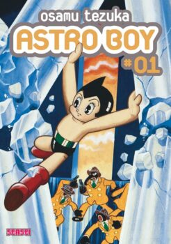 Couverture française du tome 1 d'Astro Boy