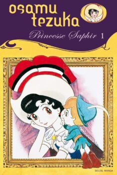 Couverture française du tome 1 de Princesse Saphir