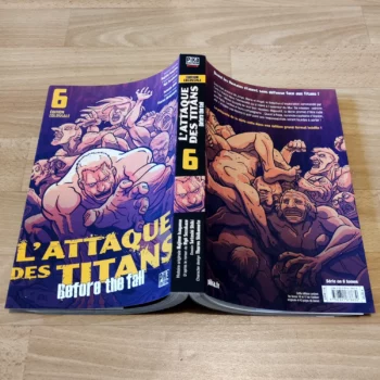 Aperçu du tome 6 de l'édition colossale de L'Attaque des Titans - Before the Fall