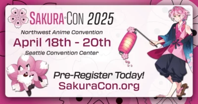 Couverture de la convention Sakura-Con 2025